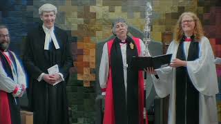 2024 04 28 Chelmsford Cathedral Canon Installation Service Bishop Gulis Thank you [upl. by Kcirddahc]