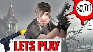 Lets Play Resident Evil 4  Leon kommt ins Dorf 01 [upl. by Naujak]