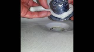 tub drain shoe gasket replacement [upl. by Nohsyt562]