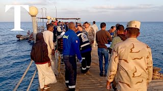 Four Britons missing after yacht sinks in Red Sea [upl. by Aalst]