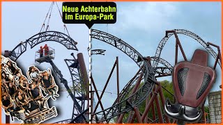 EUROPAPARK 2024 ACHTERBAHNAufbau bald beendet Update [upl. by Bandur]