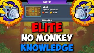 BTD6 Dreadbloon Elite Tutorial  No Monkey Knowledge  on Logs [upl. by Ronnholm]