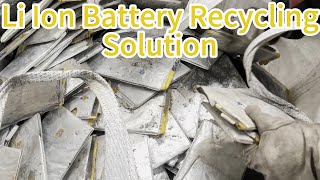 How To Recycling Scrap Lithium Batteries [upl. by Merrily722]