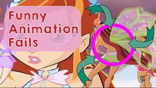 Winx Club  FUNNY animation Fails [upl. by Southworth990]