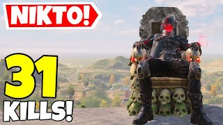 NEW NIKTO DARK SIDE GAMEPLAY FIRST LEGENDARY SKIN IN CALL OF DUTY MOBILE BATTLE ROYALE [upl. by Sergo]