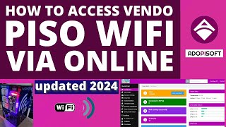 Paano Maaccess ang vendo Pisowifi via Online [upl. by Anibla]