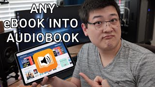 Make Any eBook an Audiobook on iPad or iPhone [upl. by Lynna]