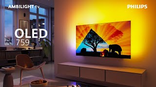 Philips Ambilight TV  OLED 759 [upl. by Gaudet]