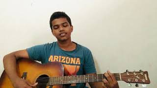 Aradhana  ආරාධනා  Guitar Cover  Covered By Githma Sayuru [upl. by Melia247]