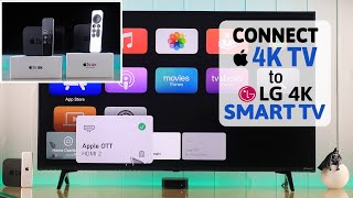 How To Connect Apple TV 4K to LG Smart TV [upl. by Naugan]