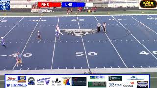 Lovington Football vs Roswell High [upl. by Nico]