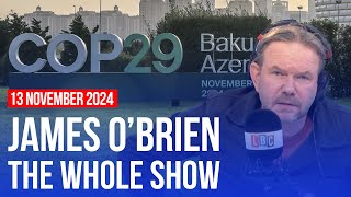 Were screwed on the climate arent we  James O’Brien  The Whole Show [upl. by Ennoval990]