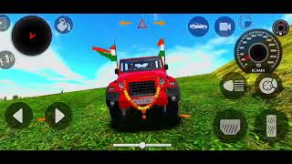 Indian vehicles Simulator 3D Thar  Thar off roading game off road 4×4 driving simulator gameplay [upl. by Lucita]