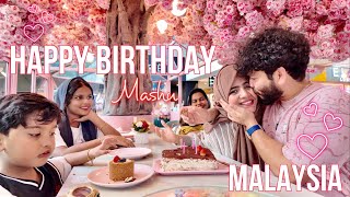 ഈ HEAVENLY LIFE തന്നത് സോനു ആണ് 🥰 MASHU’s BIRTHDAY IN ELampN LONDON CAFE 🥳🤩  PAVILLION MALAYSIA 🇲🇾😍 [upl. by Fine]