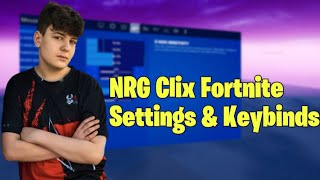 Clix Fortnite Settings and Keybinds Chapter 2 Season 3 [upl. by Notsyrb991]