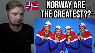 Reaction To Norway DOMINATING The Winter Olympics [upl. by Haidabez]