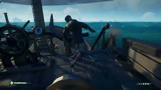 Unanchoring my Boat My Boat Now Sea of Thieves [upl. by Gradey775]