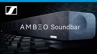 The AMBEO Soundbar in detail  Sennheiser [upl. by Yllac]