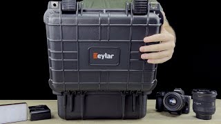 Eylar 13quot Protective Hard Camera Case Waterproof amp Shock Proof TSA standard [upl. by Aseen580]