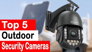 Top 5 Best Wireless Outdoor Security Cameras of 2024 [upl. by Nortal]