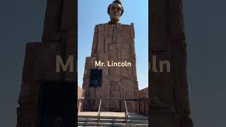 4K Abraham Lincoln Laramie Wyoming 16presidenttravel youtubeshorts [upl. by Eisserc429]