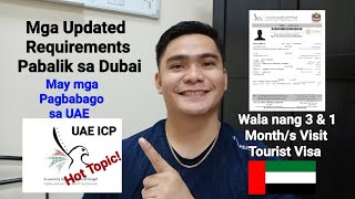 UPDATED REQUIREMENTS PABALIK SA DUBAI UAE  DOCUMENTS BEING CHECKED GOING TO DUBAI [upl. by Odyssey]