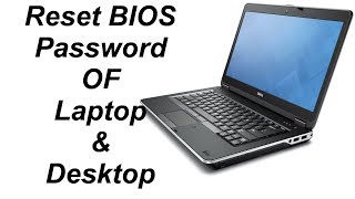 Resetting Bios Password Dell Latitude Laptop [upl. by Eniamrahs]