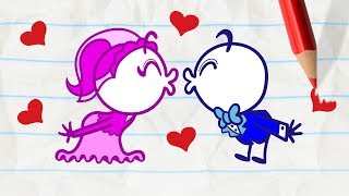 Bride and Gloom  Pencilmation  Animation  Cartoons  Pencilmation [upl. by Hafeenah345]