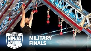 Ryan Stratis at 2015 Military Finals  American Ninja Warrior [upl. by Ateiluj]