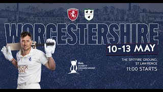 🎥 DAY FOUR LIVE STREAM  Kent vs Worcestershire [upl. by Kentiggerma]