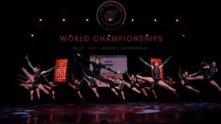 HIGHER  SERBIA  6th Place  IDO World Jazz Dance Championship 2023  Adult Formations [upl. by Naggem]