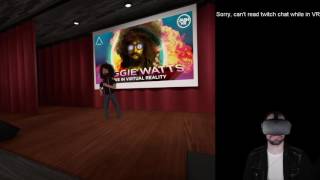 Altspace VR  Reggie Watts Whole Show  May 26th 2016 [upl. by Rudie58]