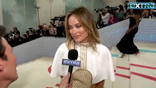 Olivia Wilde on Her COMFORTABLE Met Gala Look ‘I’m Cruising’ Exclusive [upl. by Metzgar117]