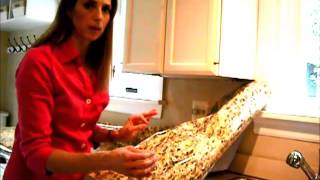 EZ Instant Makeover Faux Granite How to Install Over Sink part2 [upl. by Jarred]