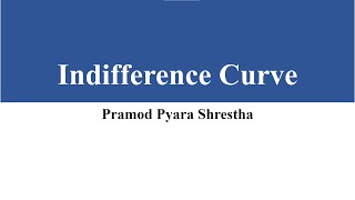 What is Indifference Curve [upl. by Eelinej665]