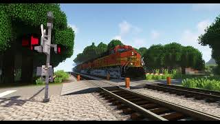 Railfanning in Minecraft Immersive Railroading  26 [upl. by Iralav]