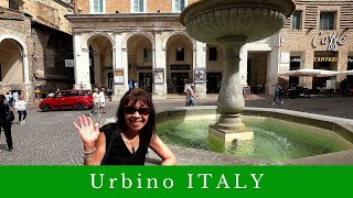 URBINO ITALY Video 10 in the Le Marche series [upl. by Yartnoed320]