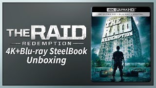 The Raid Redemption 4K2D Bluray SteelBook Unboxing [upl. by Frolick]