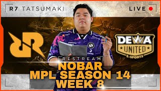 RESTREAM MPL SEASON 14 RRQ VS DEWA TOP UP TERBAIK R7STOREID mlbbidcreator [upl. by Lakin]