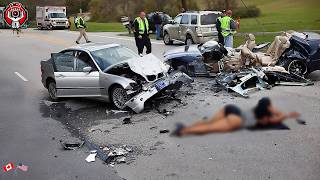 Tragic 155 Shocking And Devastating of Idiots In Cars And Road Rage Filmed Second Before Disaster [upl. by Rubenstein]