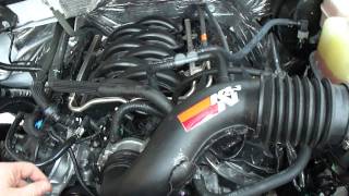 2011 F150 50 1st Towing Mission part 1 homemade KampN intake [upl. by Annaeg]