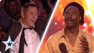 CATCHY SONG WINS DAVID WALLIAMS GOLDEN BUZZER  Britains Got Talent [upl. by Onilecram]