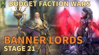 Banner Lord Stage 21  Budget Faction Wars  Raid Shadow Legends [upl. by Sully111]