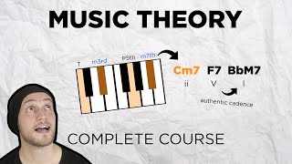 Music Theory COMPLETE course  EVERYTHING you need to know [upl. by Eiramnwad343]