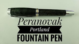 Peranovak Portland Fountain Pen Review Stilografica [upl. by Nadbus]