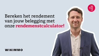 Bereken het rendement van vastgoed [upl. by Adihsaar342]