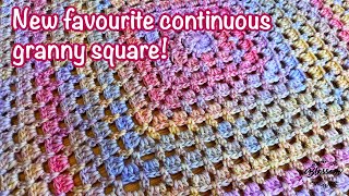 Crochet A Classic Lace Granny Square  My New Favourite Square Easy crochet motif [upl. by Bucella407]