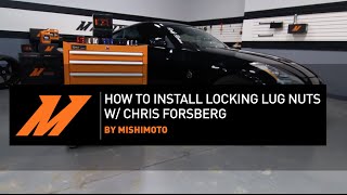 DoItYourself How To Install Locking Lug Nuts w Chris Forsberg By Mishimoto [upl. by Qirat765]