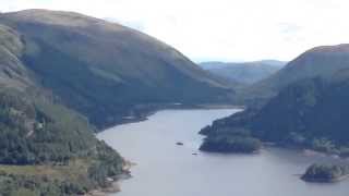 Two Avro Lancaster Bombers Fly Low Level over Thirlmere Reservoir [upl. by Zanlog963]