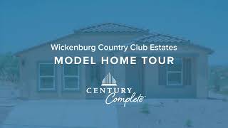 Gilbert Model Tour  Wickenburg Country Club Estates  New Homes in Wickenburg AZ [upl. by Einahpehs]